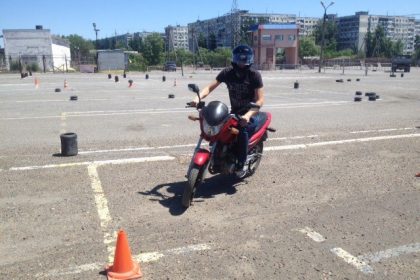 обучение на мотоцикл